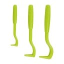 Ensemble de 3 pièces pour enlever les tiques et les puces pour chiens et chats Outil de pincette Extracteur de parasites Accessoire pour animaux 2