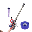 Ensemble de 4 filtres pré-moteurs et 2 filtres HEPA post-moteurs pour Dyson V7 V8 Animal Absolute Carbon Fiber 4