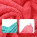 Ensemble de 4 petites serviettes avec crochet Très absorbantes Serviettes colorées pour la salle de bain et la cuisine Serviettes pratiques 4