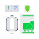 Ensemble de 4× verre trempé pour Apple Watch Ultra 49 mm Ultra fin 0,3 mm 9H HD verre de protection pour écran de montres intelligentes iWatch 4