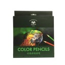 Ensemble de 48 crayons de couleur à l’huile en bois pour le dessin et l’esquisse Crayons pastel d’art pour l’enseignement scolaire et les projets 1