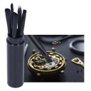 Ensemble de 5 brosses de nettoyage pour montres avec différentes pointes dans un tube de rangement pour un nettoyage délicat des composants et des mouvements 2