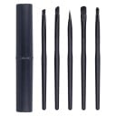 Ensemble de 5 brosses de nettoyage pour montres avec différentes pointes dans un tube de rangement pour un nettoyage délicat des composants 1