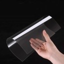 Ensemble de 5 feuilles en PVC transparent 200 x 200 x 0,4 mm feuille de plastique flexible transparente pour modélisme protections création de remplissage 2