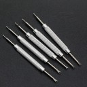 Ensemble de 5 outils d'horlogerie pour le remplacement des goupilles avec une pointe double pour un retrait précis des bracelets et des montres 2