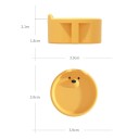 Ensemble de 5 protections de prises pour enfants en silicone flexible, motif ours, contre les chocs électriques 2