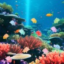 Ensemble de 50 mini tortues en résine Décoration pour aquarium ou projets DIY Tortues lumineuses colorées mélange de couleurs 4