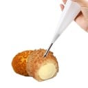 Ensemble de 7 outils de pâtisserie pour décorer des gâteaux avec des douilles en métal, une poche et un adaptateur pour un travail précis 4