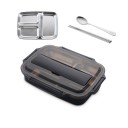 Ensemble de boîte bento et couverts 3 pièces 7
