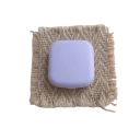 Ensemble de boîtier pour lentilles de contact avec miroir mini boîtier 5,5 × 5 × 1,8 cm en plastique boîtier de voyage compact 1