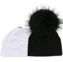 Ensemble de bonnets en coton pour enfants - 2 pièces J3422 3