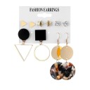 Ensemble de boucles d'oreilles pour femmes 14