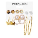 Ensemble de boucles d'oreilles pour femmes 25