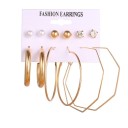 Ensemble de boucles d'oreilles pour femmes 4
