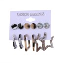 Ensemble de boucles d'oreilles pour femmes 7