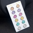 Ensemble de boucles d'oreilles puces pour femmes C1038 2