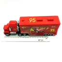 Ensemble de camions Mack Hauler et de voitures de course Lightning McQueen 3.0 Disney Pixar Cars 2 3 Camion Modèle en métal Jouet pour enfants Ensemble de collection 4