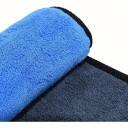 Ensemble de chiffons de nettoyage 30 x 60 cm 4 pcs Chiffons pour le lavage de voiture et le ménage Absorbants et à séchage rapide 3
