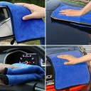 Ensemble de chiffons de nettoyage 30x40 cm 4 pcs Chiffons pour le lavage de voiture et le ménage Chiffons absorbants pour le nettoyage Chiffons de polissage 2