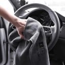 Ensemble de chiffons pour voiture 35x75 cm 5 pcs Serviettes absorbantes pour le lavage de voiture Chiffons de polissage Serviettes à séchage rapide 2