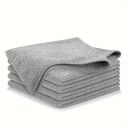 Ensemble de chiffons pour voiture et maison 30x30 cm 20 pcs Chiffons colorés pour le nettoyage et le polissage de la voiture Chiffons de nettoyage 6