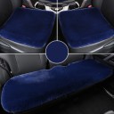 Ensemble de coussins pour sièges de voiture Coussins en peluche pour sièges de voiture Housse chaude pour sièges avant et arrière de voiture ensemble de 3 pièces 7