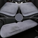 Ensemble de coussins pour sièges de voiture Coussins en peluche pour sièges de voiture Housse chaude pour sièges avant et arrière de voiture ensemble de 3 pièces 8
