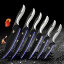 Ensemble de couteaux en acier inoxydable 6 pcs C279 1