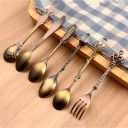 Ensemble de couverts avec ornements 6 pièces 4