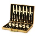 Ensemble de couverts dans une mallette - 24 pièces 1