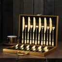 Ensemble de couverts dans une mallette - 24 pièces 2