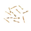 Ensemble de couverts pour poupées 12 pcs 2
