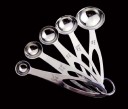 Ensemble de cuillères à mesurer en acier inoxydable 5 pcs 1