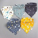 Ensemble de foulards pour chiens 5 pièces 6