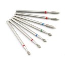 Ensemble de fraises et de pinceaux pour manucure 7 pcs 18