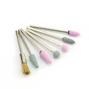 Ensemble de fraises et de pinceaux pour manucure 7 pcs 4