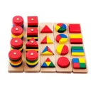 Ensemble de jouets éducatifs en bois 2