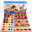 Ensemble de jouets éducatifs en bois 4