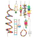 Ensemble de jouets pour oiseaux 10 pièces 1
