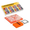 Ensemble de lentilles optiques pour des expériences en optique géométrique Lentille convexe et concave Outil pédagogique Physique Science pour enfants 1