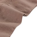 Ensemble de lingerie pour femmes, soutien-gorge à fines côtes sans armatures avec décolleté en V et coussinets amovibles et string à taille large 17