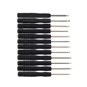 Ensemble de mini tournevis multifonctionnels 12 pcs Ensemble de tournevis pour réparations électroniques et de téléphones Ensemble professionnel pour la réparation de téléphones, PC et électroniques 2