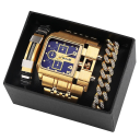 Ensemble de montres pour hommes avec bracelets 3 pièces 2