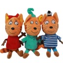 Ensemble de peluches de chat - 3 pièces 1