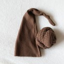 Ensemble de photographie pour bébé : bonnet et couverture 3