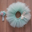 Ensemble de photographie pour fille jupe et bandeau 1