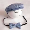 Ensemble de photographie pour garçon avec chapeau et nœud papillon 7