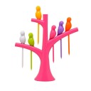 Ensemble de piques avec support oiseaux 7 pcs 9