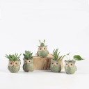 Ensemble de pots de fleurs en forme de hibou 5 pcs 3
