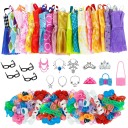 Ensemble de robes et d'accessoires pour poupées 35 pièces 1